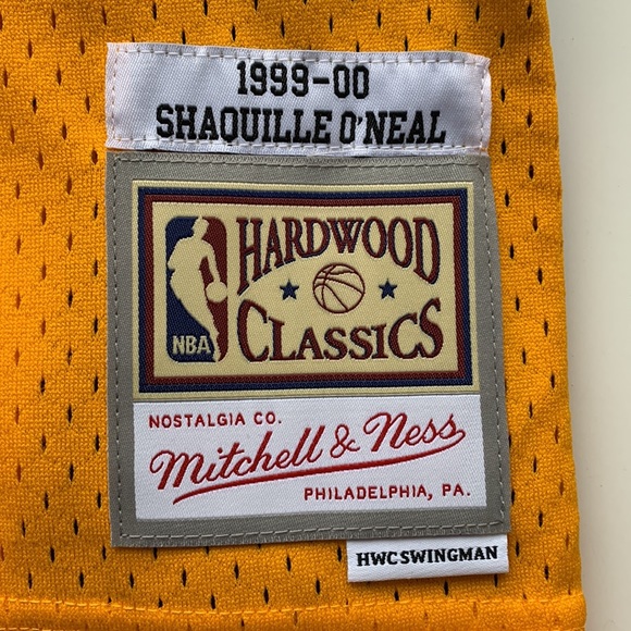 Shaquille O’Neal LA Lakers Mitchell & Ness HWC Swingman Jersey - Picture 5 of 6